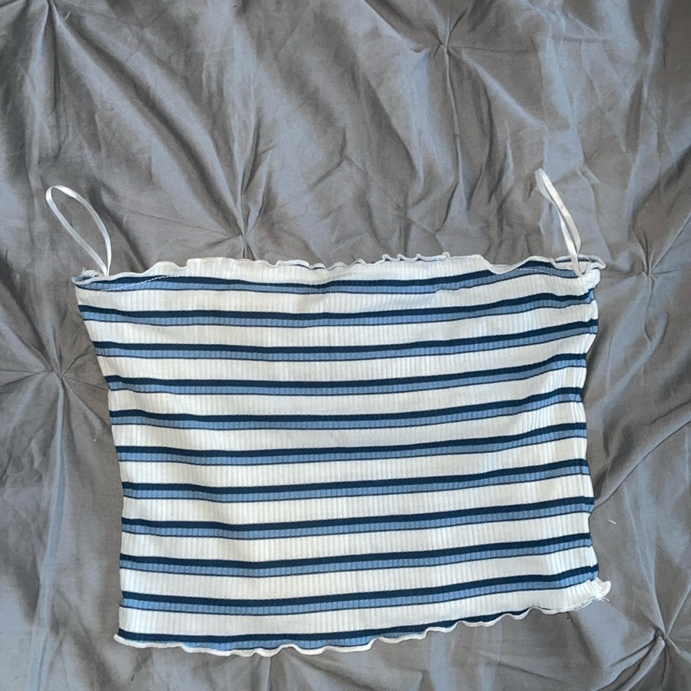 Stripped Tub Top